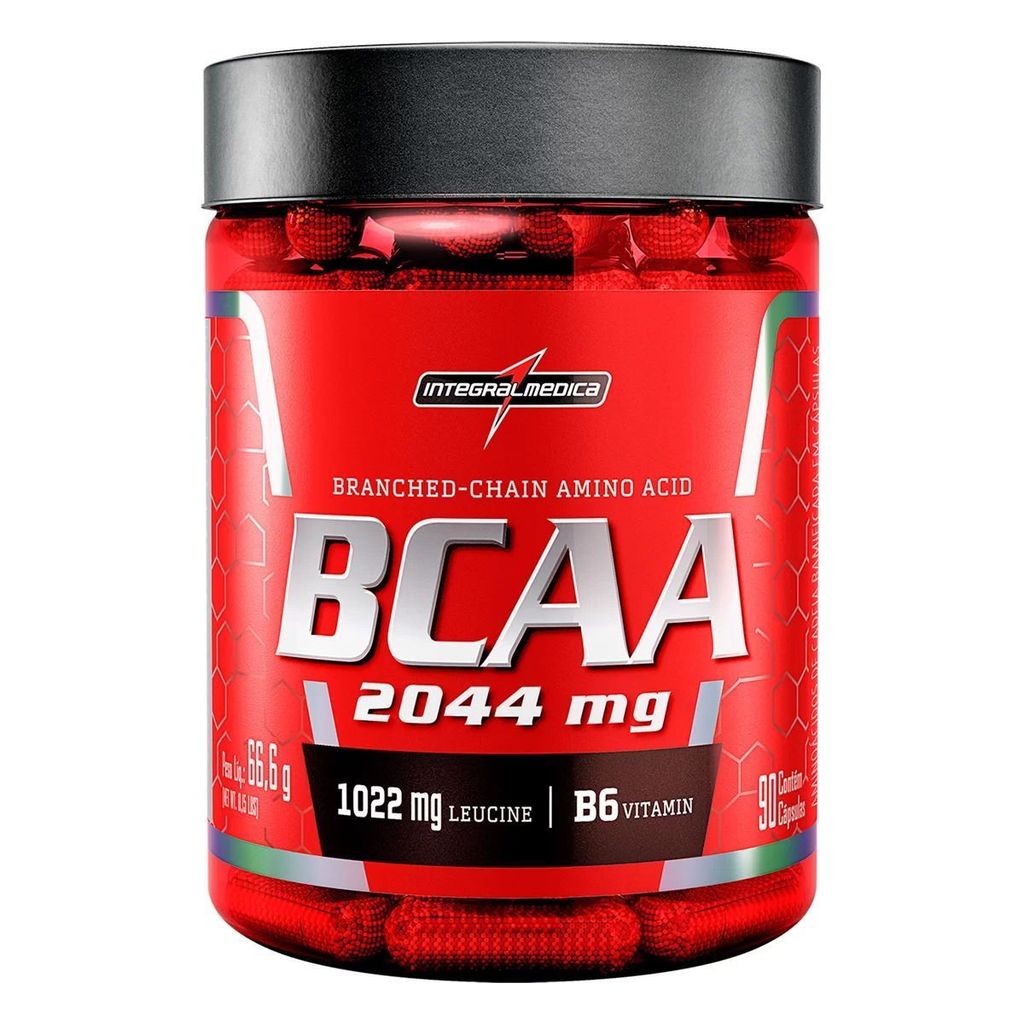 BCAA 2044mg - 90 Cápsulas - IntegralMédica em Oferta na Shopee
