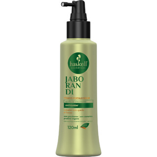 Tônico Fortalecedor Antiqueda Jaborandi 120ml Haskell | Estímulo de crescimento em Oferta na Shopee