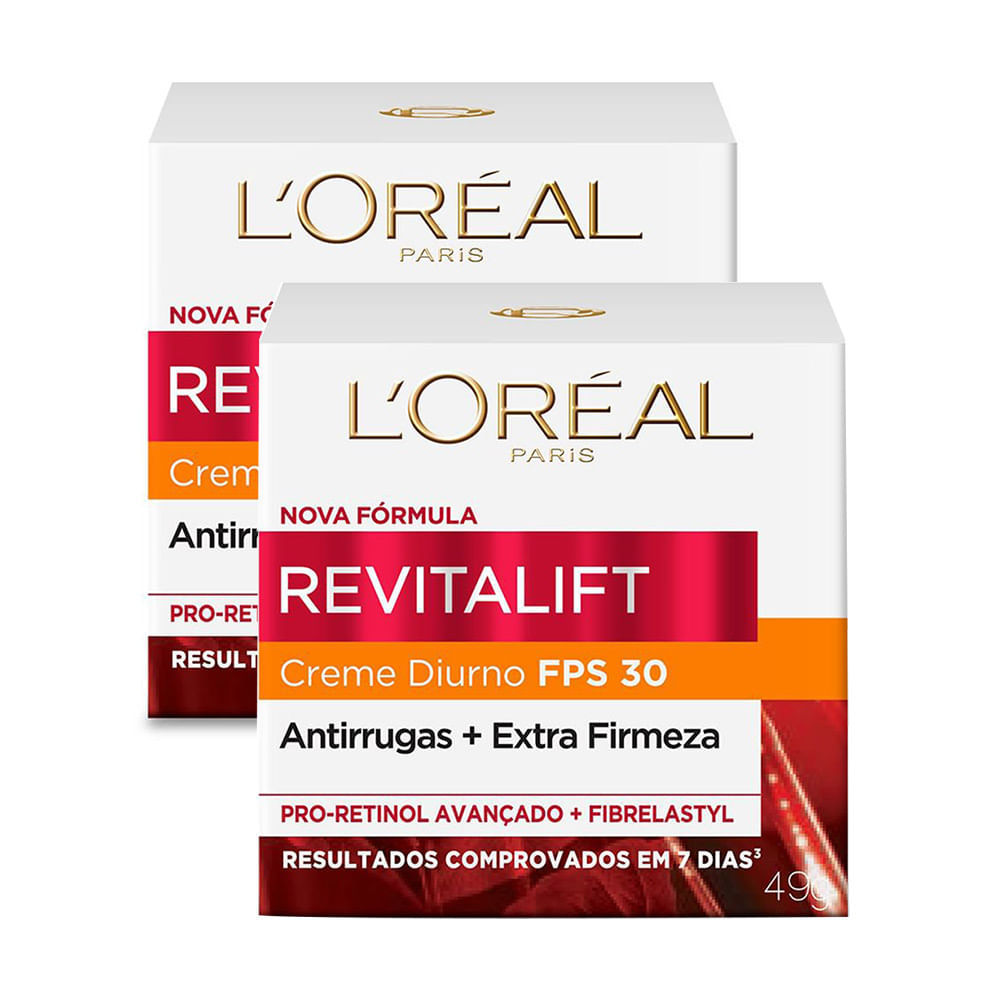 Creme Hidratante Facial Anti-idade L'Oréal Paris Revitalift Pro-Retinol Diurno Fps 30, 49g - Miniatura 2