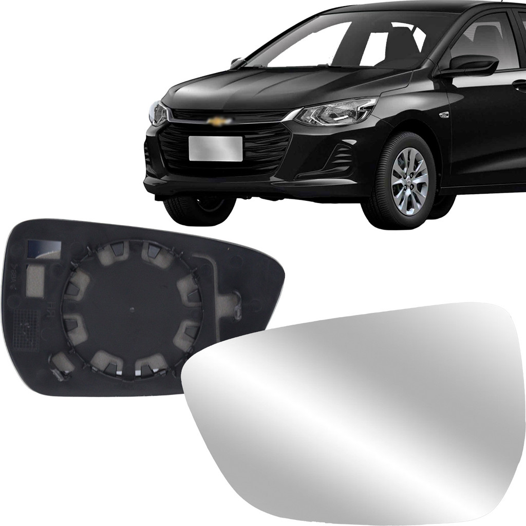 Lente Espelho Retrovisor Onix 2020 2021 2022 2023 2024 2025 em Oferta na Shopee