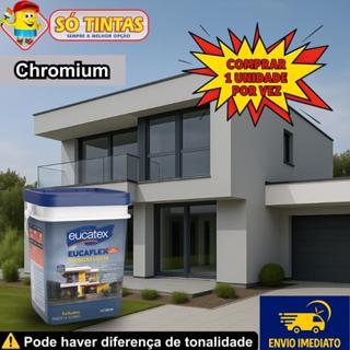 Borracha Líquida Impermeabilizante Cromio Eucatex 20kg Tinta Emborrachada parede Interna e Externa em Oferta na Shopee