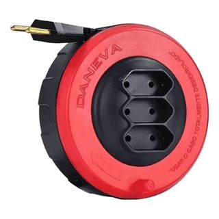 Extenção Enrolar PL 3M 2X0,75MM 2P 10A DN1496 Daneva