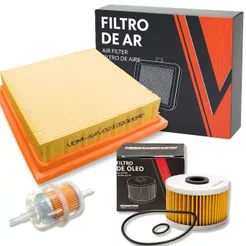 Kit de Filtros Tornado 250 (Filtro de Ar + Filtro de Óleo + Filtro de Combustível)