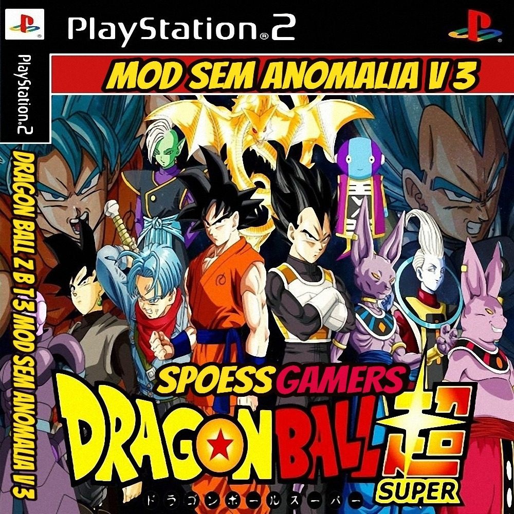 Jogo Ps 2 Dragon Ball Z B. T. 3 Super Sem Anomalia V3  Patch Me