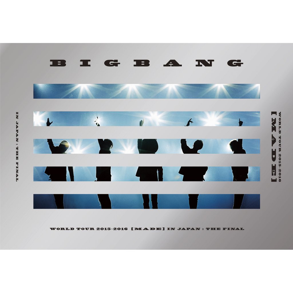 BIGBANG WORLD TOUR  Set 2015-2016 MADE IN JAPAN THE FINAL (2 Disc + Smartphone Movie)