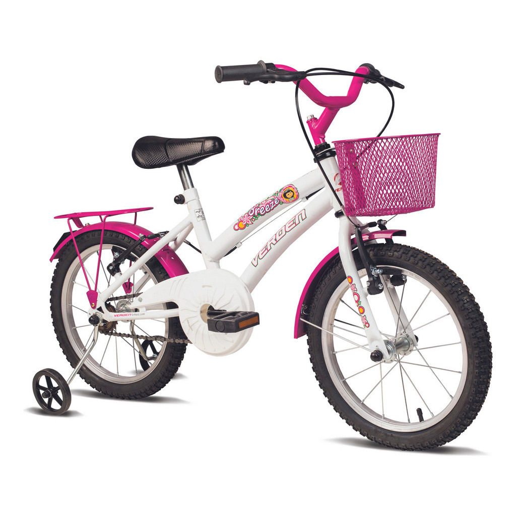 Bicicleta Infantil Verden Breeze Aro 16 Cestinha E Bagageiro