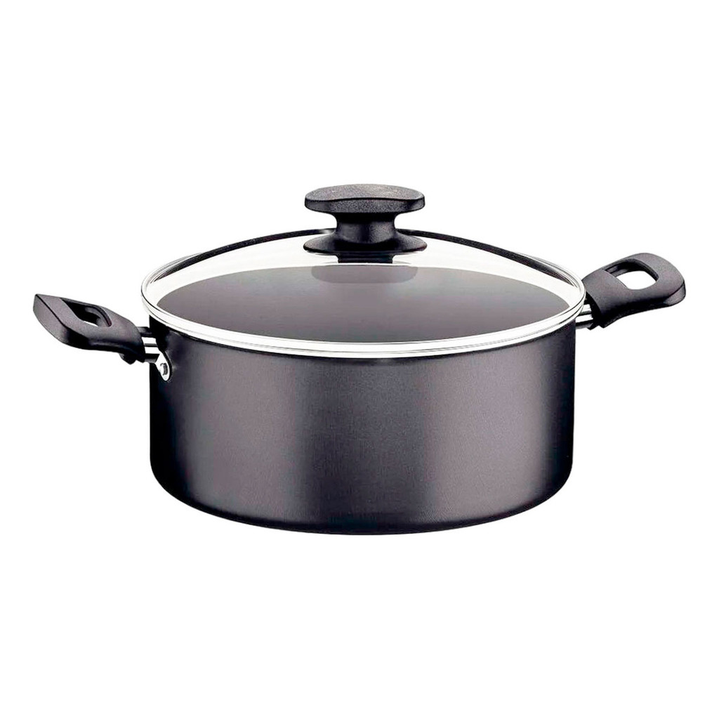 Caçarola 18 Cm Em Alumínio Com Antiaderente Grafite - 1,7l