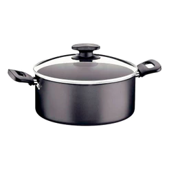 Caçarola 18 Cm Em Alumínio Com Antiaderente Grafite - 1,7l