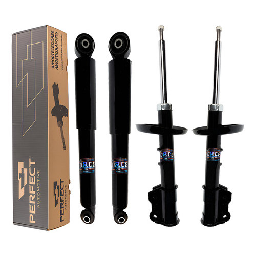 Kit 4 Amortecedor Fiat 500 1.4 2011 A 2017 Mexicano Perfect