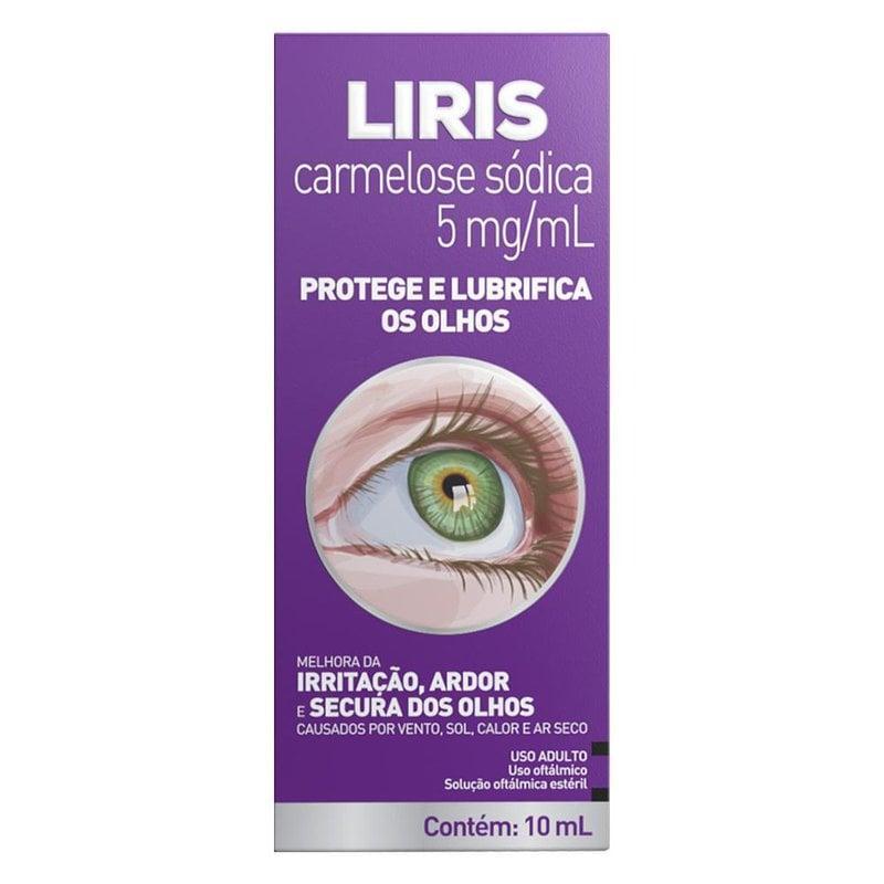 Liris Lubrificante Oftálmica Estéril 10ml em Oferta na Shopee