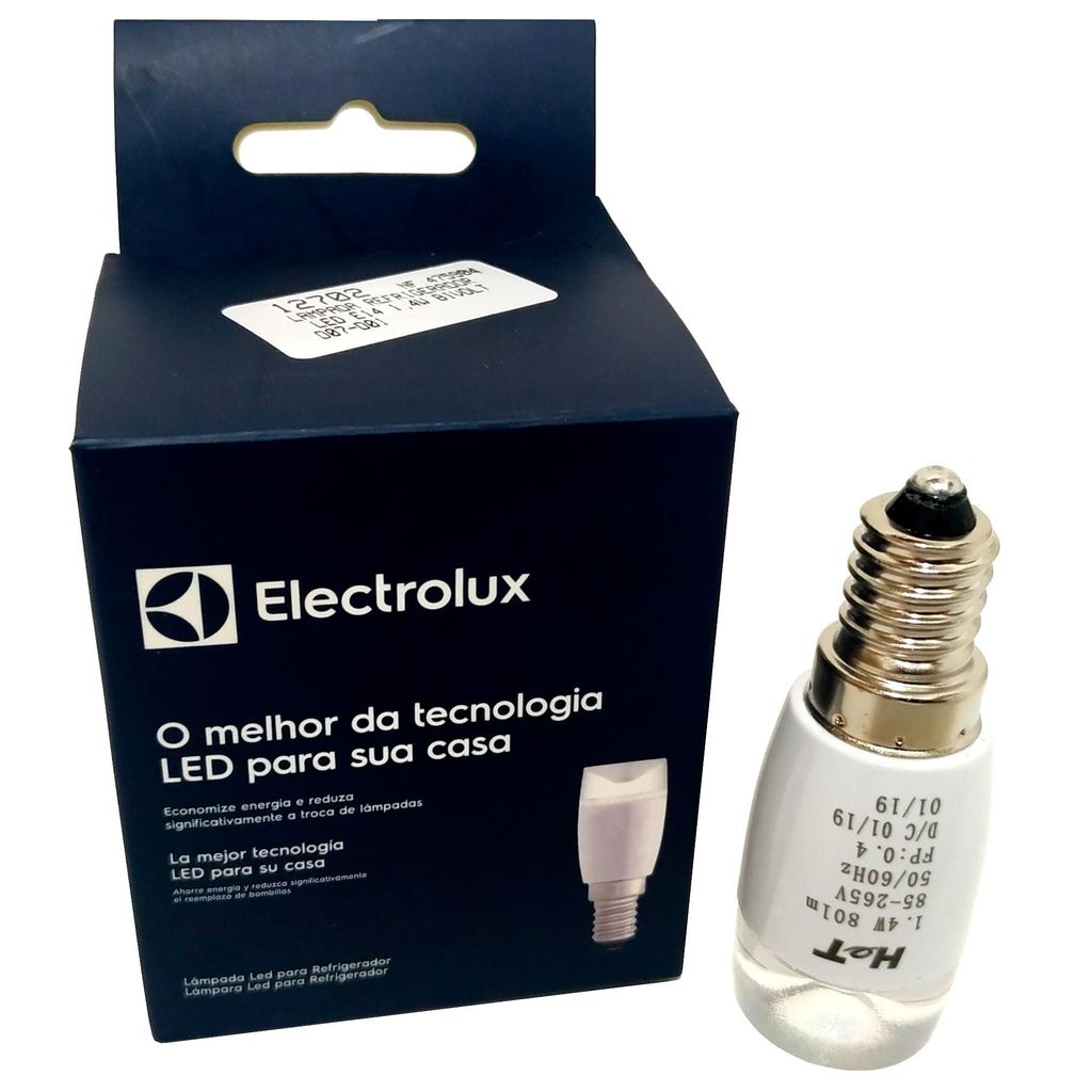 Lâmpada Led E14 1,4W Geladeira Electrolux 64502723A