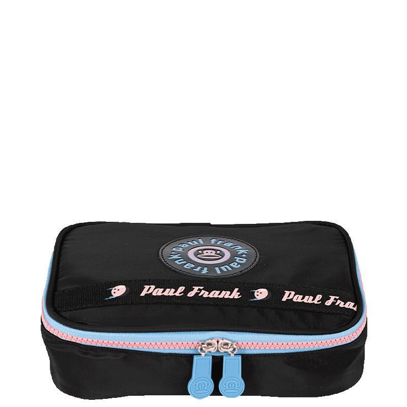 Estojo Box Paul Frank Fun - Preto e Rosa