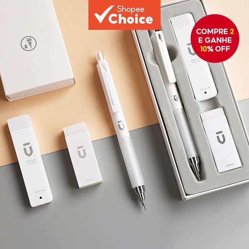 Conjunto De Lápis Mecânico M & G 0.5/0.7 Mm HB Chumbo Para Estudantes , Caixa De Presente Exame 2B Resistente A Quebras em Oferta na Shopee