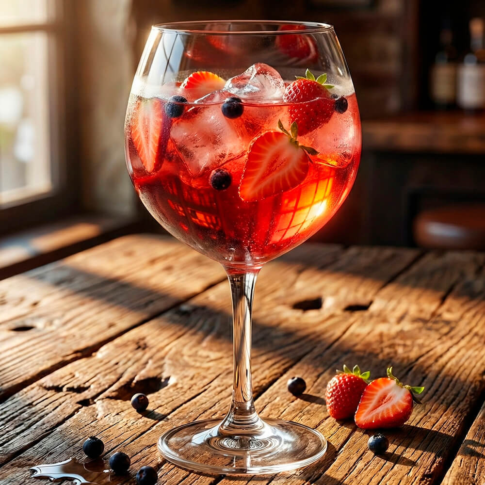 Taça de Gin de Cristal com Titânio Versat 680ml 1 peça - Seu Lar