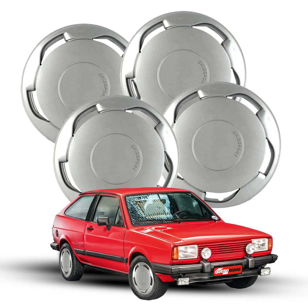 Kit 4 Calotas Orbital Prata Aro 13 Peça Grid 101AR-PTA-U Pressão em Oferta na Shopee