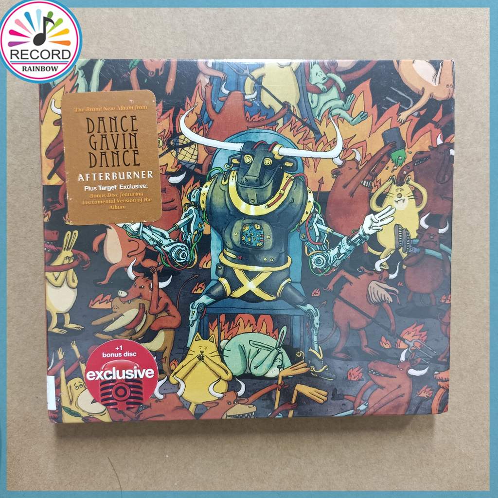 DANCE GAVIN DANCE Afterburner 2-Disc +1 bonus disc Original Album Lacrado Brand New BMST