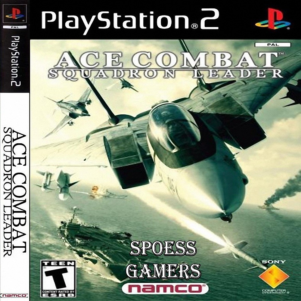 Jogo Ps 2 Ace Combat Ps2 Squadron Leader  Simulador De Avião