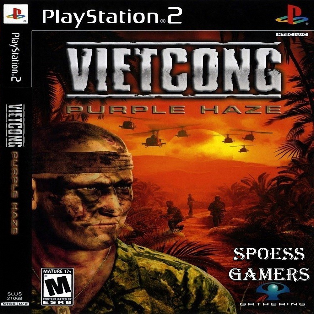Jogo Ps 2 Vietcong Purple Haze  Tiro 1º Pessoa