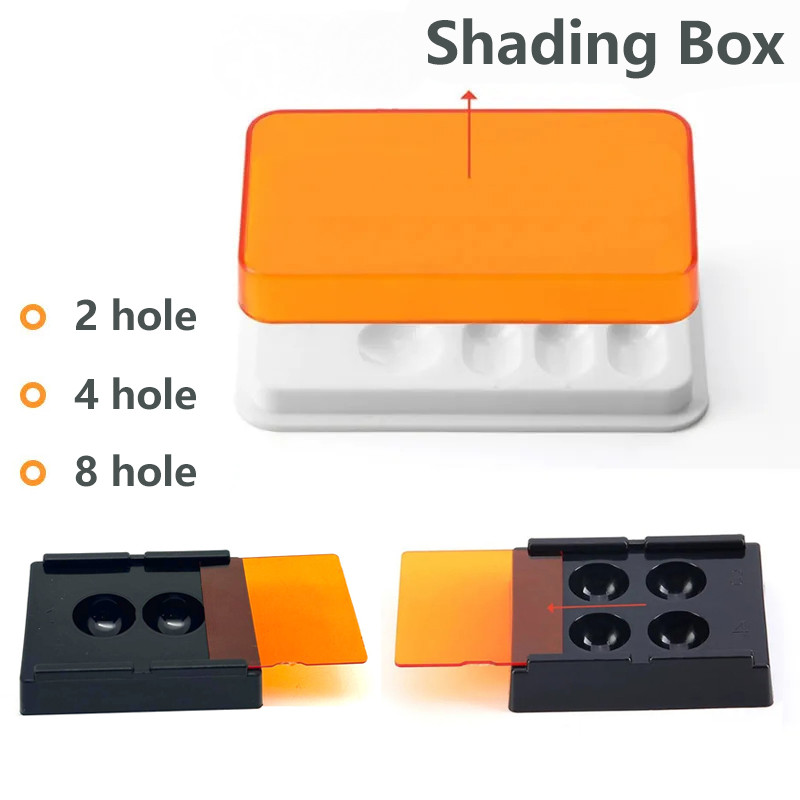 2/4/8 Slots Shade Light Storage Palette Organizer Caso