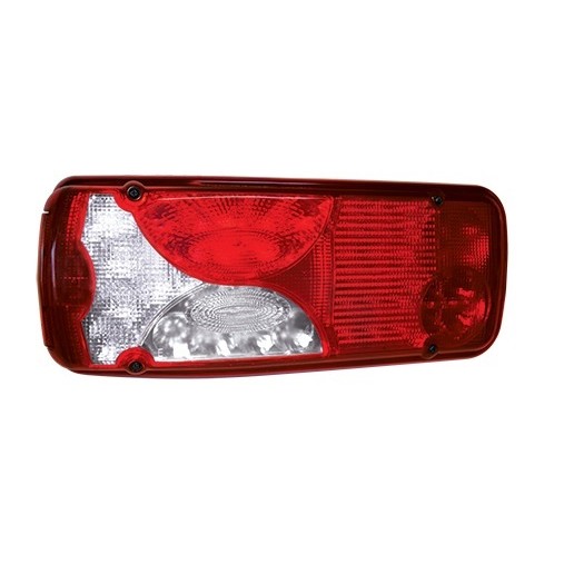 Lanterna Traseira Esquerda com Vigia Botinha LED para Caminhões Scania Serie 4 / 5 / 6