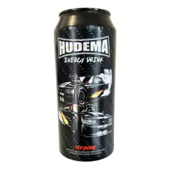 Energético Hudema Energy Drink 473 ml Edição Limitada Lata Black 2 Opalas