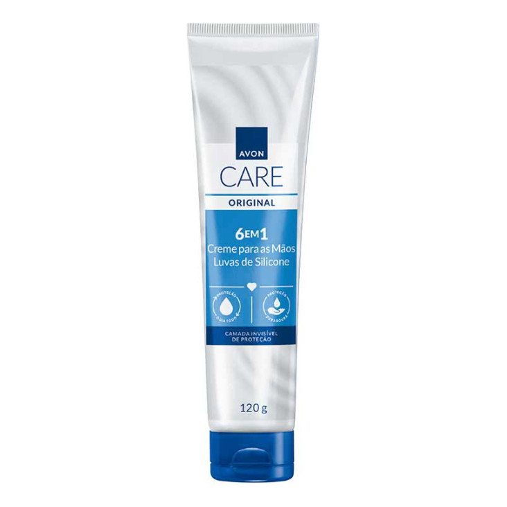 Avon Care Luvas De Silicone Creme Protetor Para Mãos 120g