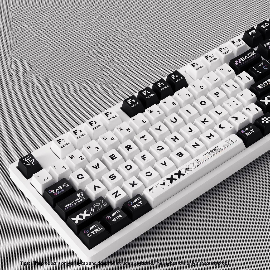 Printstream Cherry Profile PBT Keycaps Dye Sub Custom 130 Teclas Para Teclado Mecânico