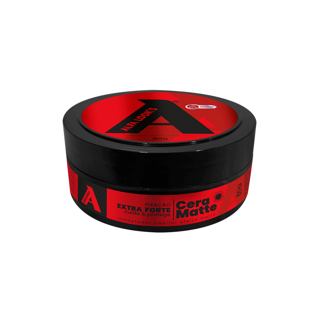 CERA MODELADORA 80G ALFA LOOKS  - EFEITO MATTE