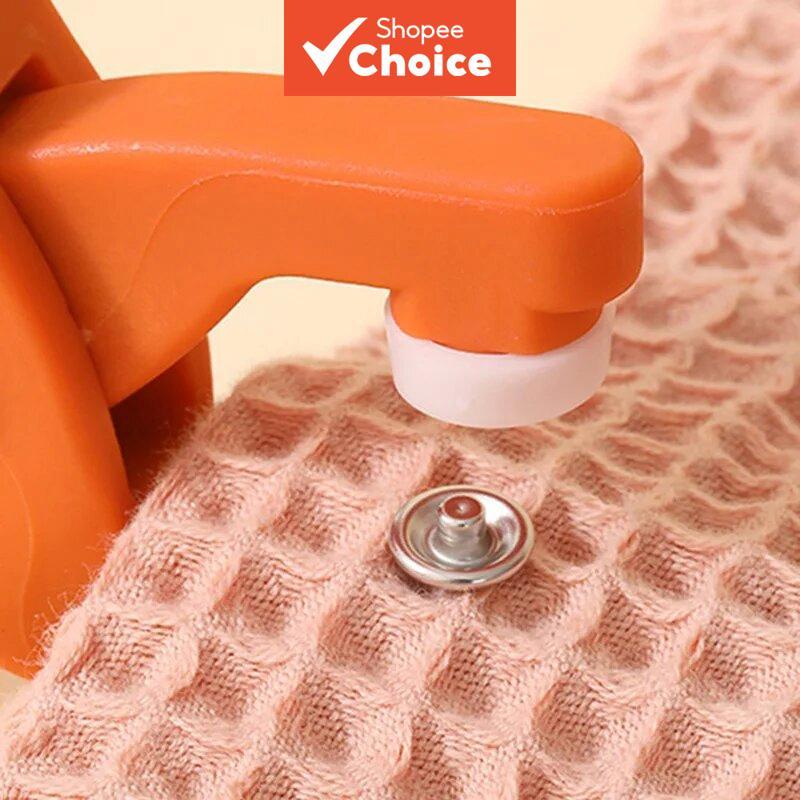 Novo Kit de Botão de Pressão com Alicate 50pcs Botões Metálicos para Costura Botões de Costura para Artesanato de DIY