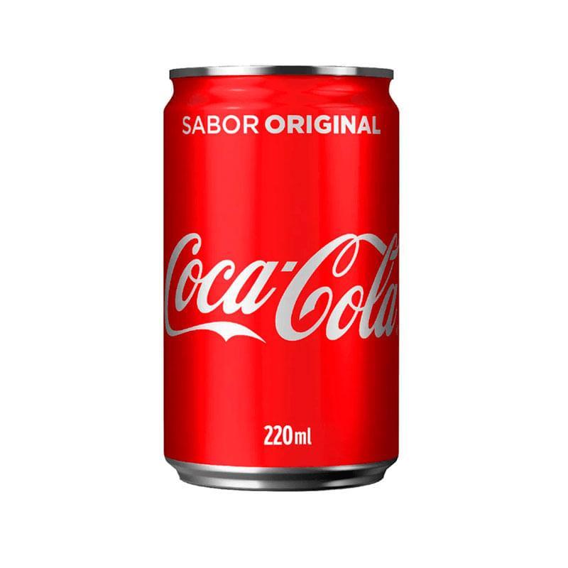 Refrigerante Coca-Cola Lata 220ml em Oferta na Shopee