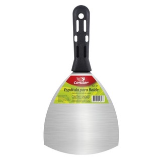 Espátula Aço Arredondada Profissional Balde Ref 137 Condor
