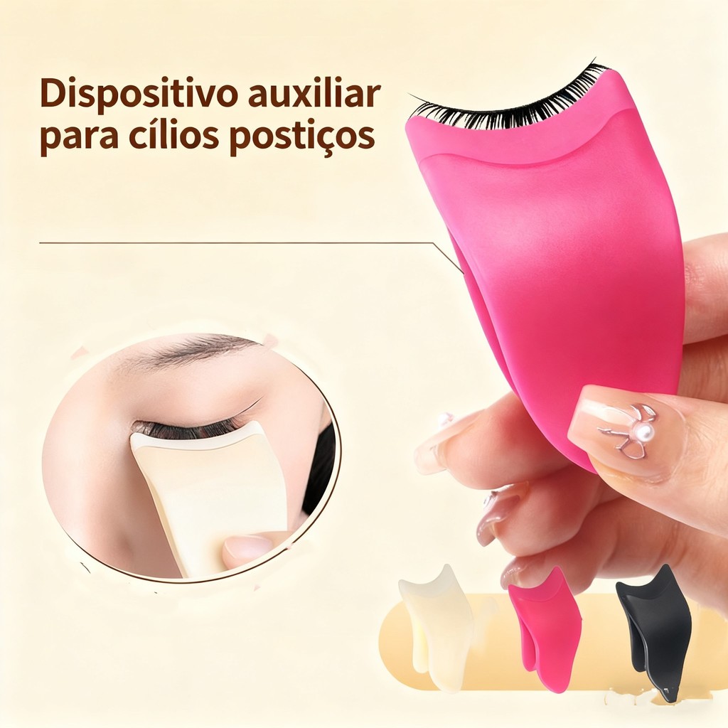 Curvador de cílios curvex profissional Mini portátil cílios postiços extensão de cílios Ferramenta De Longa Duração