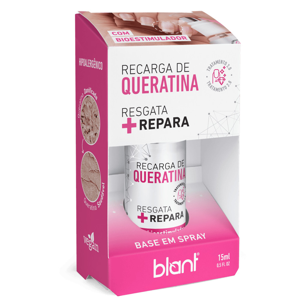 Recarga De Queratina em Spray 15ml Blant