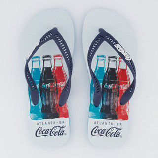Chinelo Coca Cola Bottle Dimension Turquesa e Marinho em Oferta na Shopee