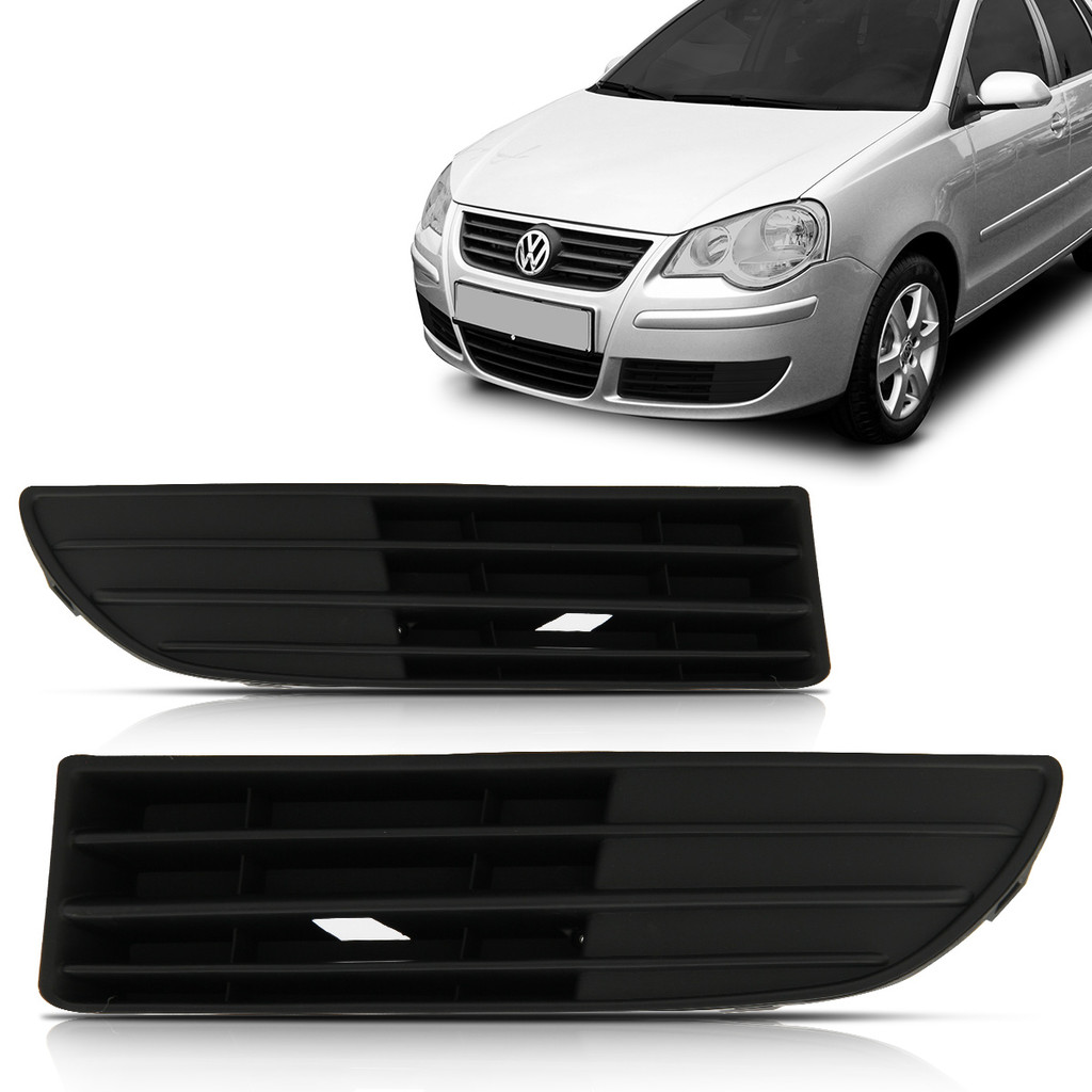 Moldura Grade Milha Polo 2007 2008 2009 2010 2011 em Oferta na Shopee