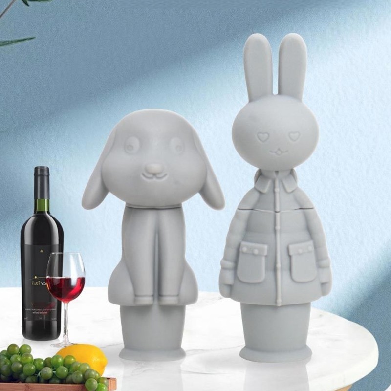 Pacote Estone Com 2 Rolhas De Silicone Para Garrafas De Vinho Tinto Design Exclusivo Excelente Prevenção De Oxidação E S