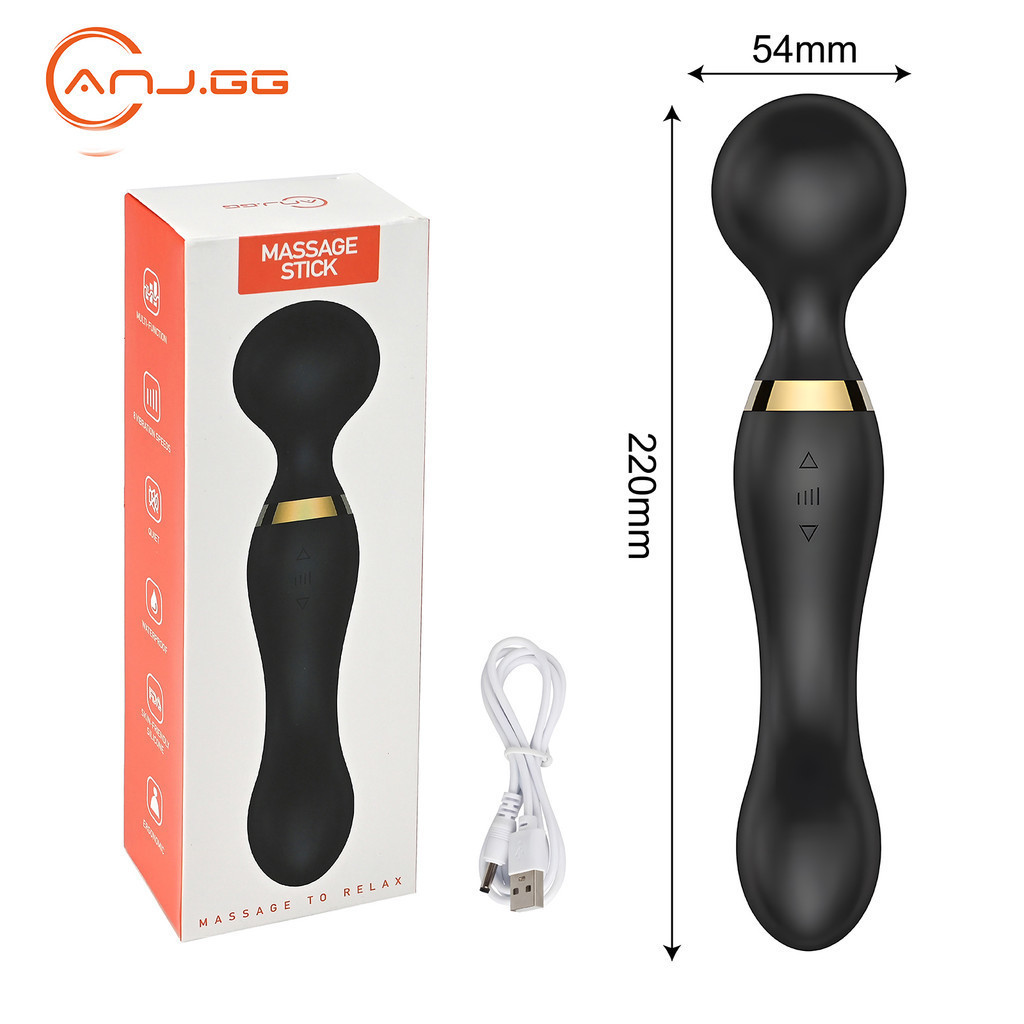 Massageador Corporal Premium com 20 Modos, Função Sem Fio e Controle Remoto Incluso