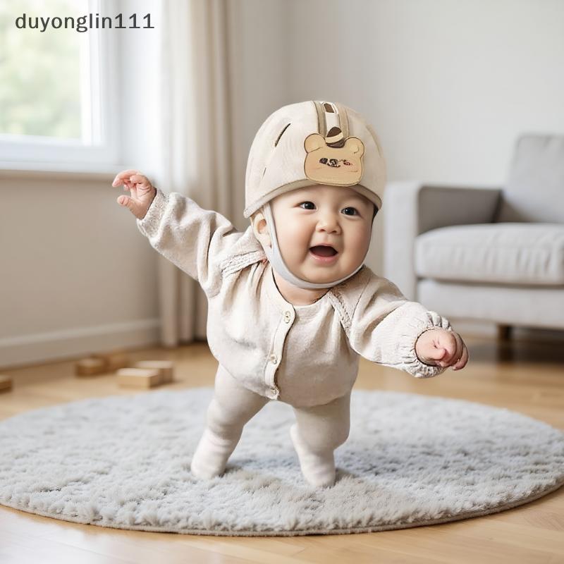 (duyonglin111) 1 Peça Protetor De Bebê Capacete Para Engatinhar Caminhada Corrida Infantil Colisão Segurança Almofada Pá