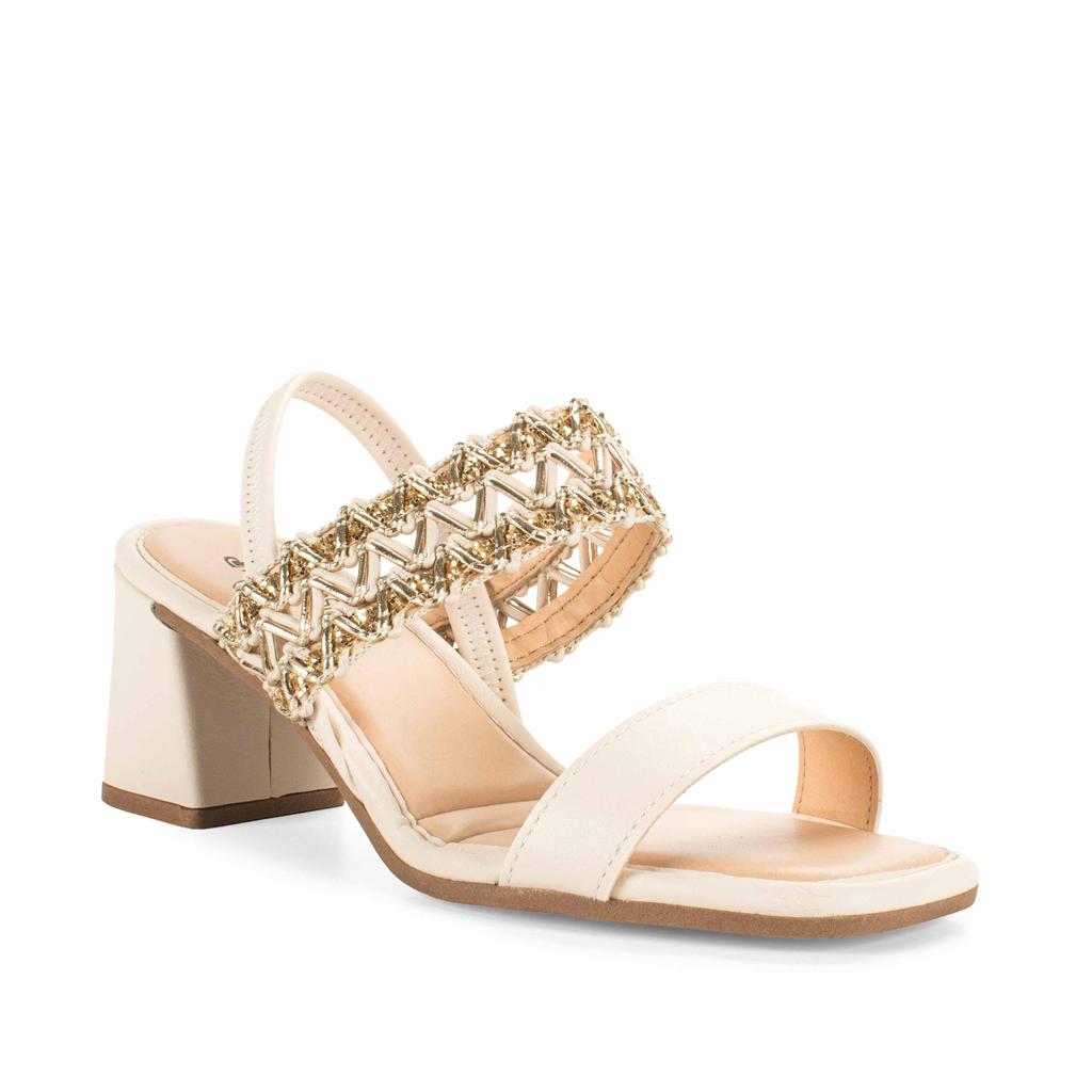 Sandália Mississipi de Salto Bloco Feminina J0511