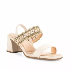 Sandália Mississipi de Salto Bloco Feminina J0511