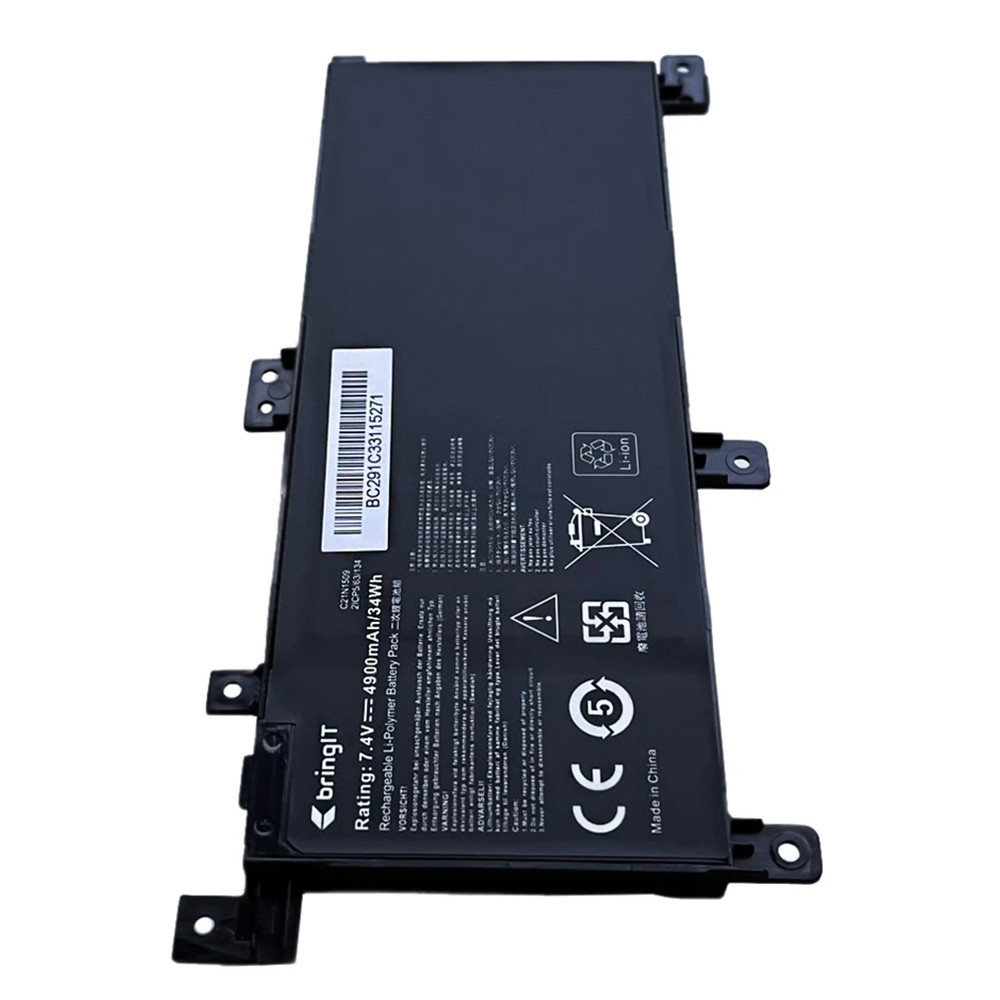 Detalhes do Bateria para Notebook Asus Part Number C21N1509