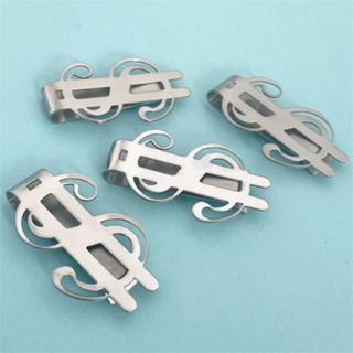 1PC Clipe De Dinheiro De Aço Inoxidável Carteira Fina Titular Do Cartão De Visita De Crédito Para Homem , Encantos Prese em Oferta na Shopee