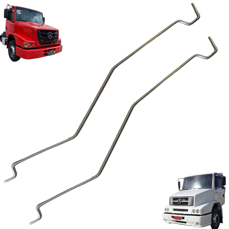 Kit Par 2 Tirante Porta Direita esquerdo Maior Mercedes-benz Atron 1620