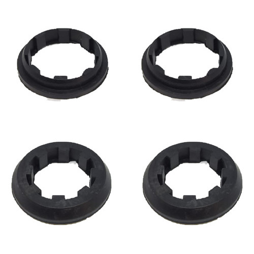 Kit (4) Coxim Borracha Suporte Farol Cg/titan 125 83 A 99