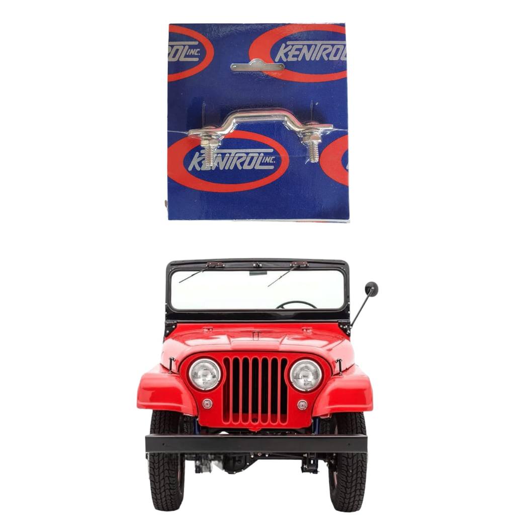Cavalete Da Capota Inox Jeep Ford Willys CJ5 1942 / 1983