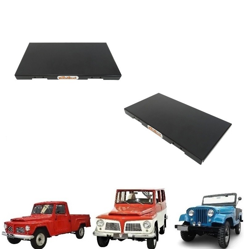 Tampa Do Porta Luvas Jeep Rural F75 Ford Willys 55/83 Maceral