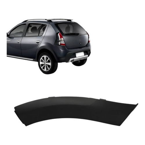 Alargador Paralama Traseiro Sandero Stepway 09 A 11 12 13 14