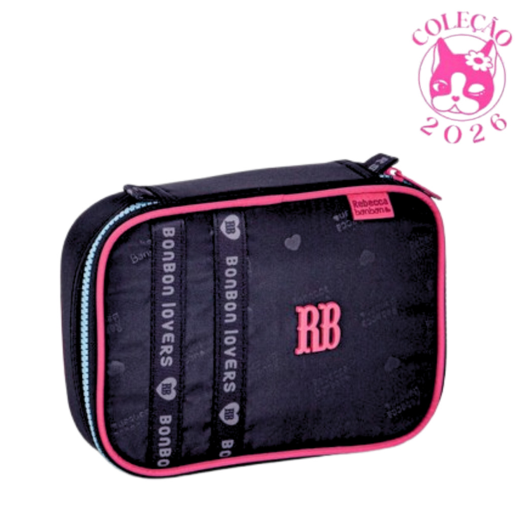 Estojo Box 36 Pens Rebecca Bonbon Urban Mix Cor:Preto em Oferta na Shopee