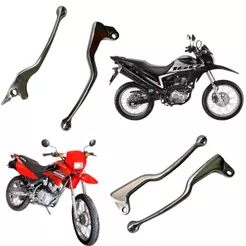 MANETES CROMADA BROS 125 150 160 FREIO A DISCO FREIO A LONA PAR RESISTENTE