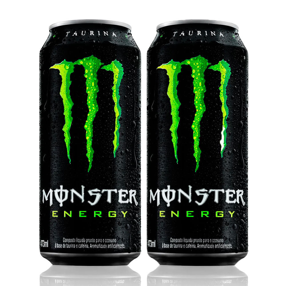 Kit 2 Energético Monster Energy com 473ml em Oferta na Shopee